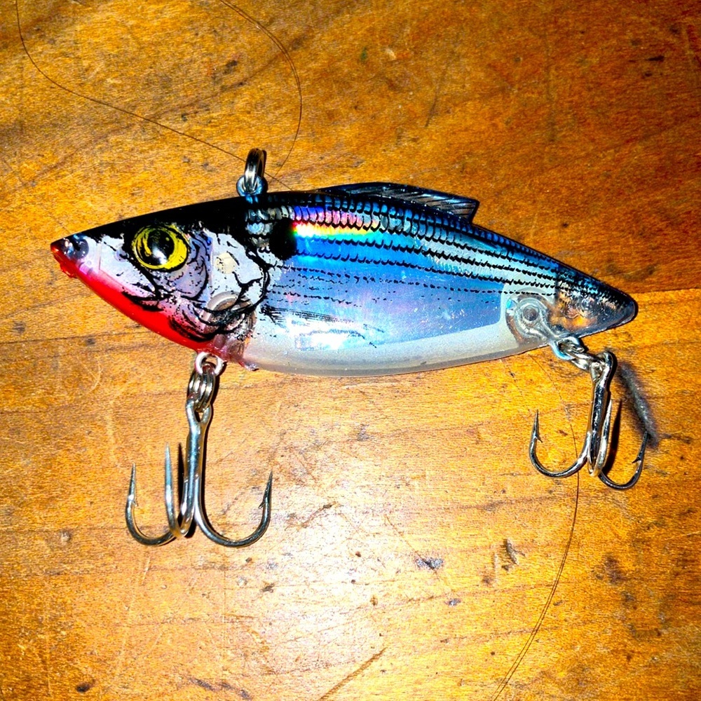 Bill Lewis Rat L trap Fishing lure /  Hooks